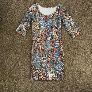 Multi color night in the town